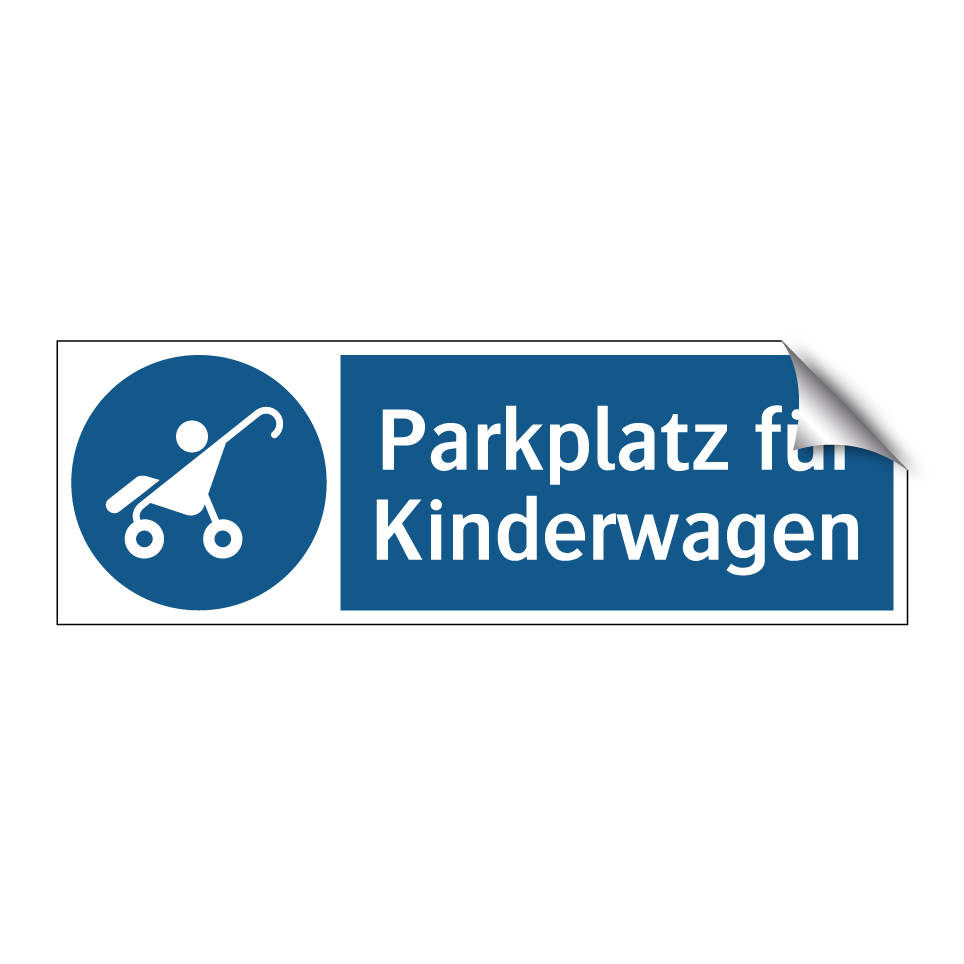 Parkplatz für Kinderwagen