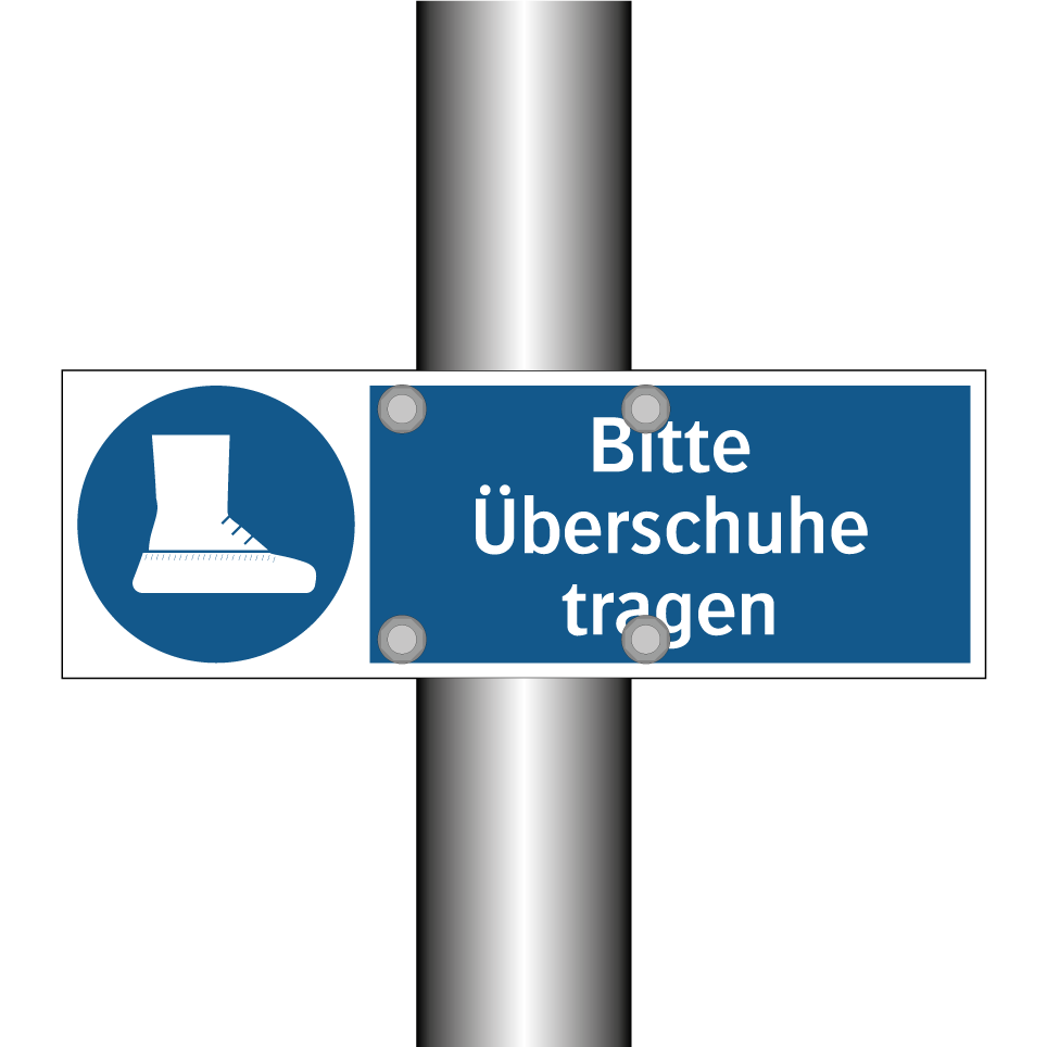 Bitte Überschuhe tragen
