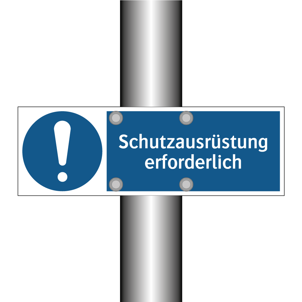 Schutzausrüstung erforderlich
