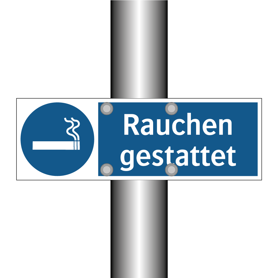 Rauchen gestattet
