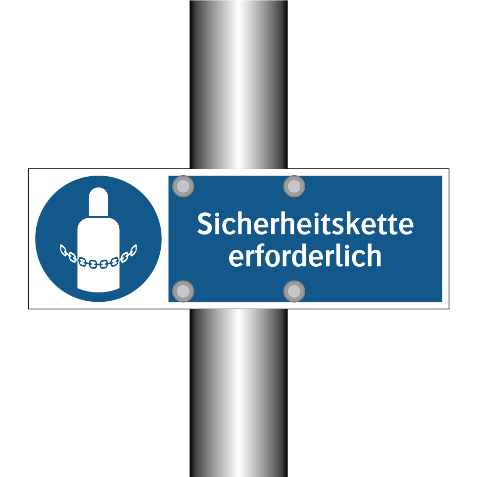 Sicherheitskette erforderlich