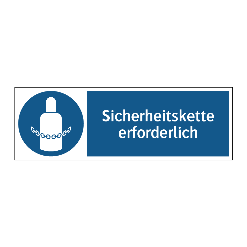 Sicherheitskette erforderlich