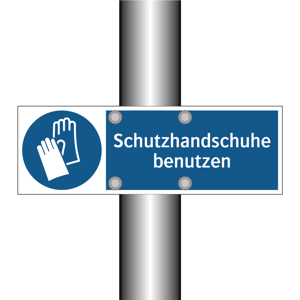Schutzhandschuhe benutzen