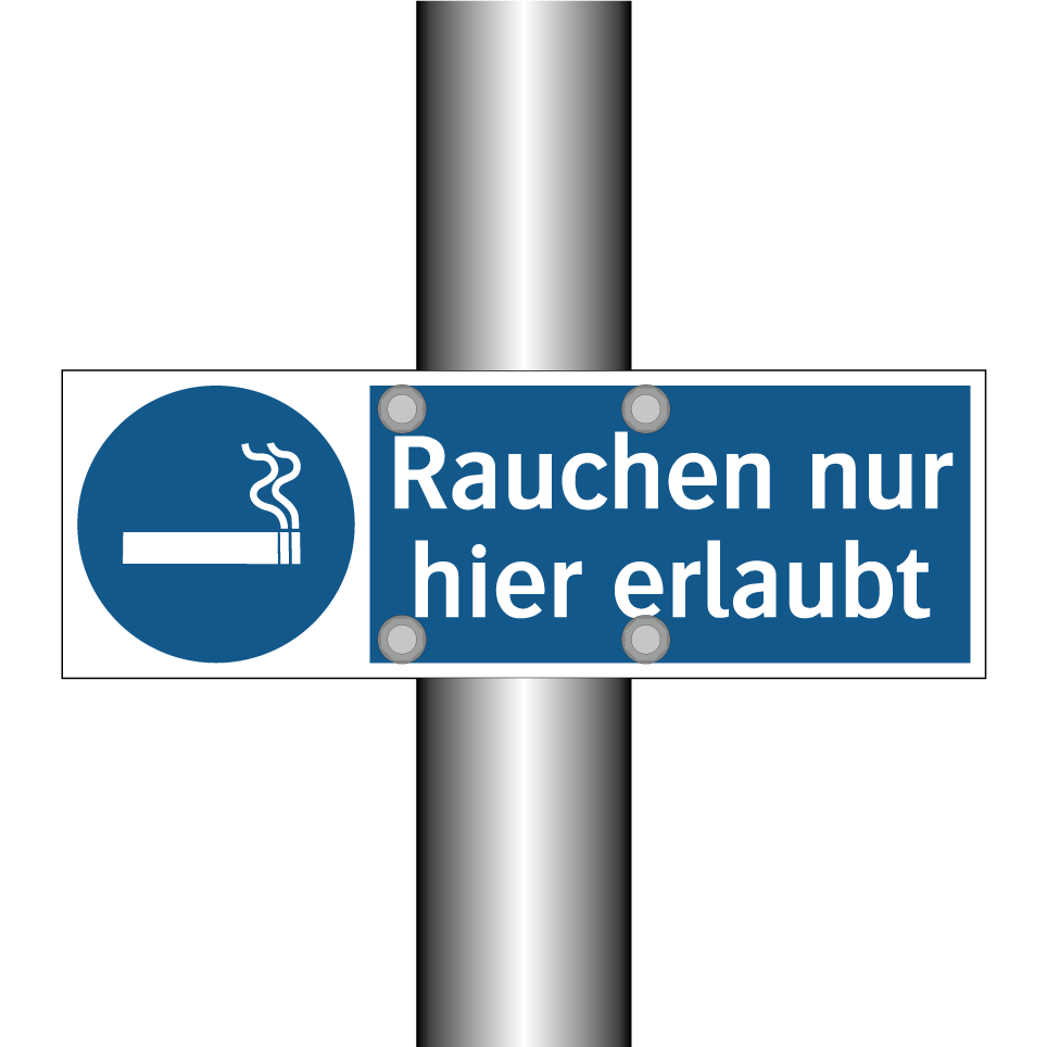 Rauchen nur hier erlaubt