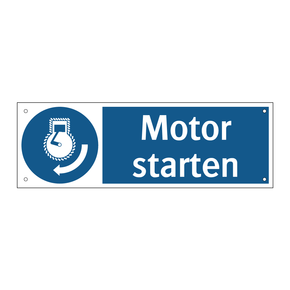 Motor starten