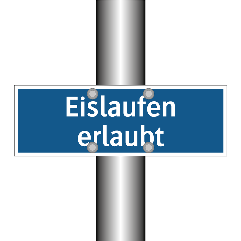 Eislaufen erlaubt