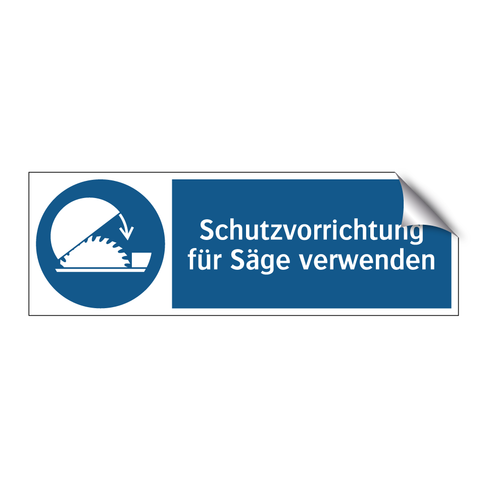 Schutzvorrichtung für Säge verwenden