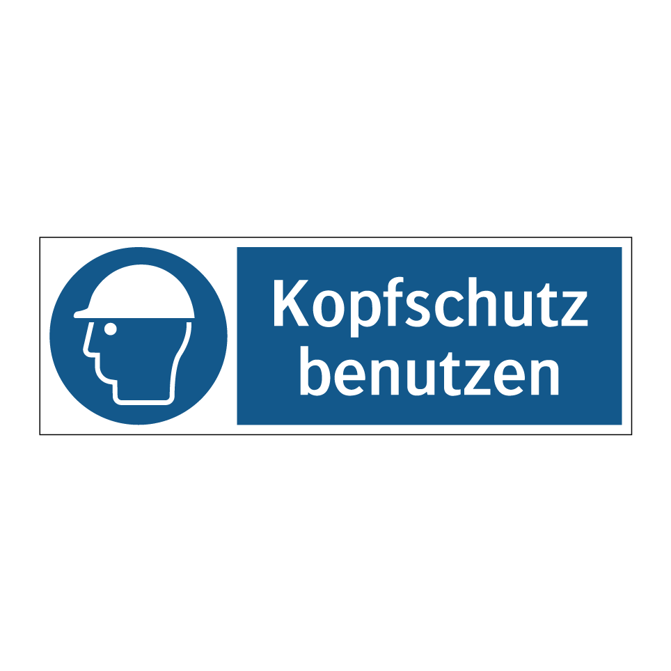 Kopfschutz benutzen