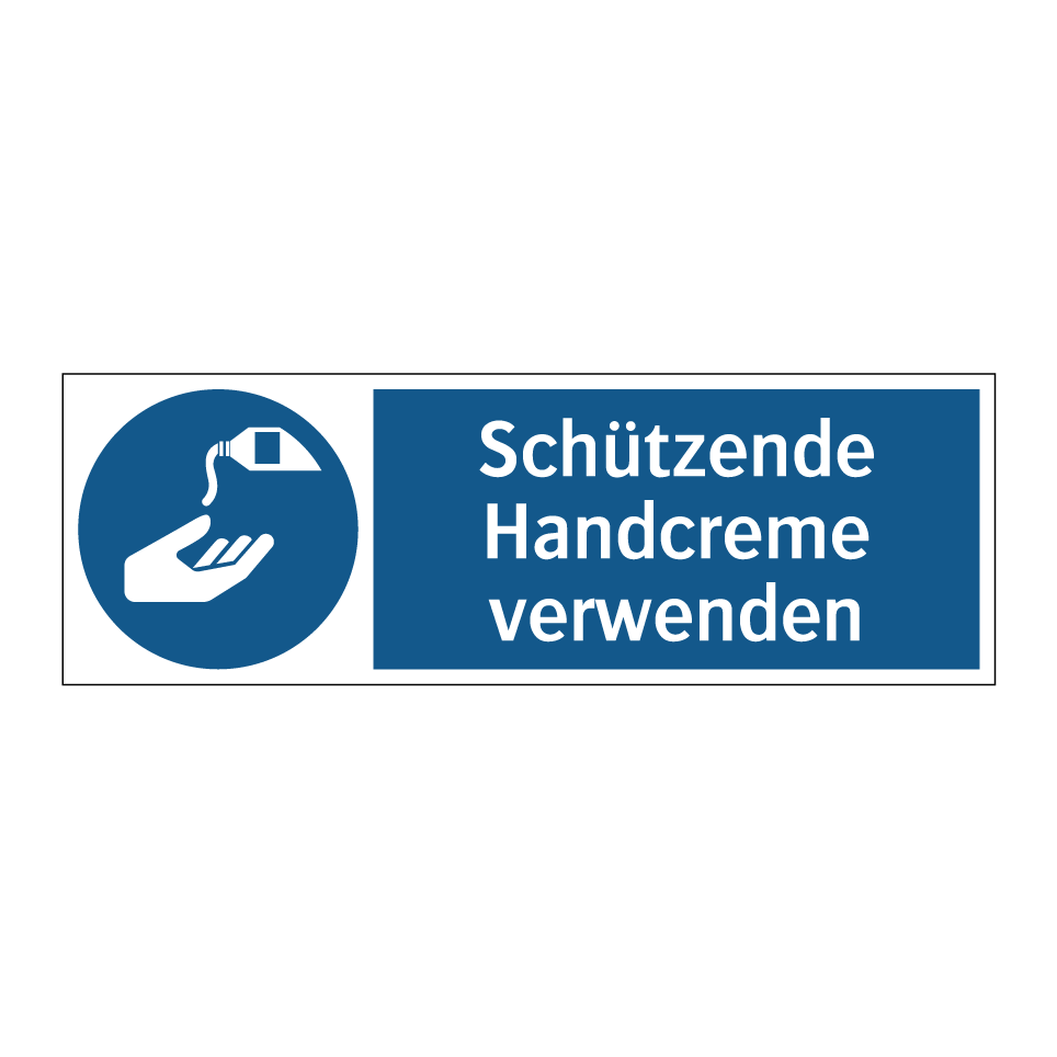 Schützende Handcreme verwenden