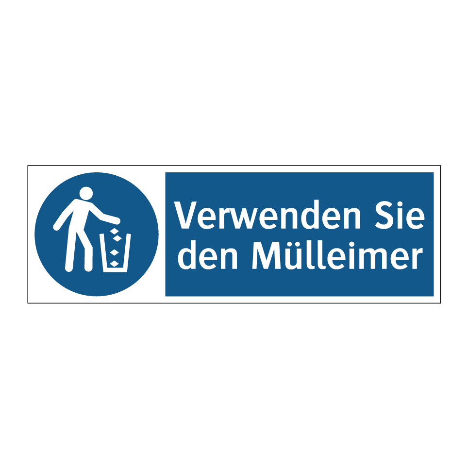 Verwenden Sie den Mülleimer