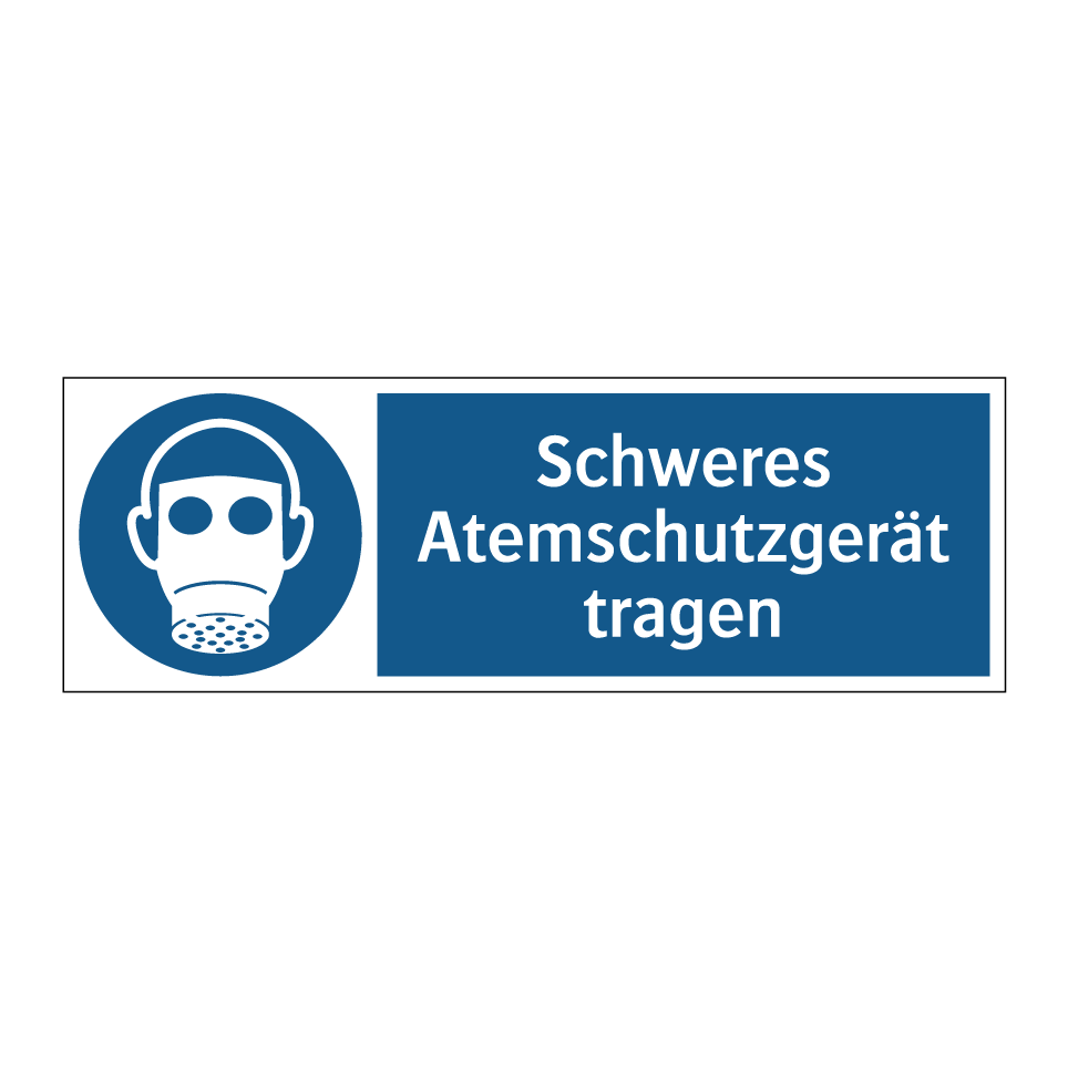 Schweres Atemschutzgerät tragen