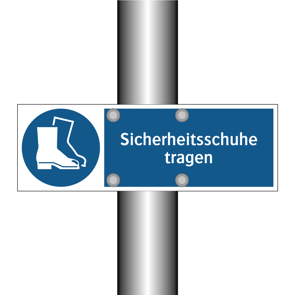 Sicherheitsschuhe tragen