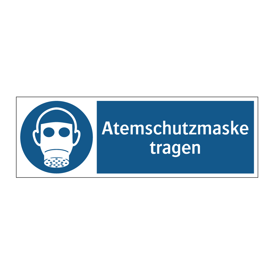 Atemschutzmaske tragen