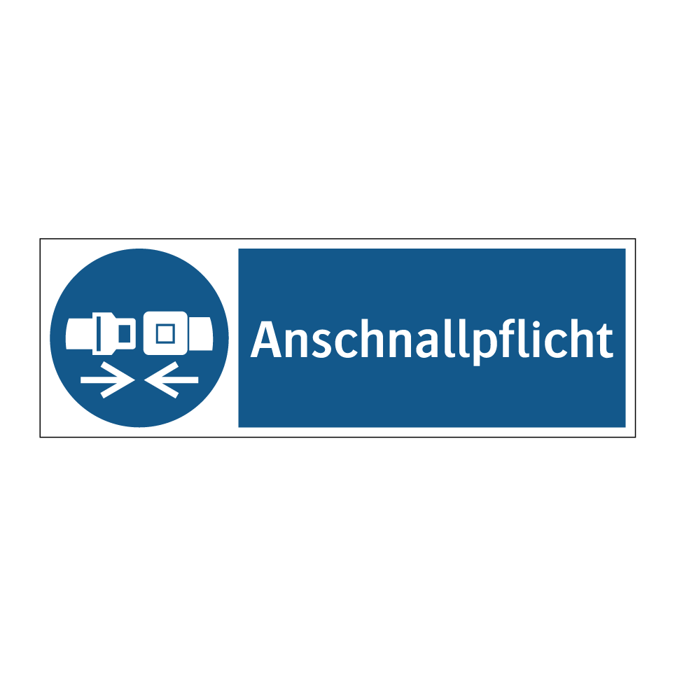 Anschnallpflicht