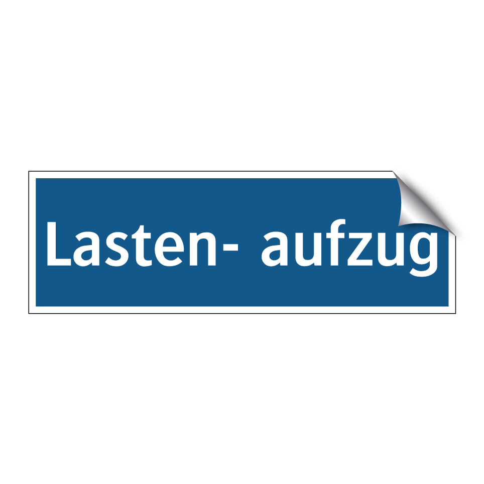 Lasten- aufzug