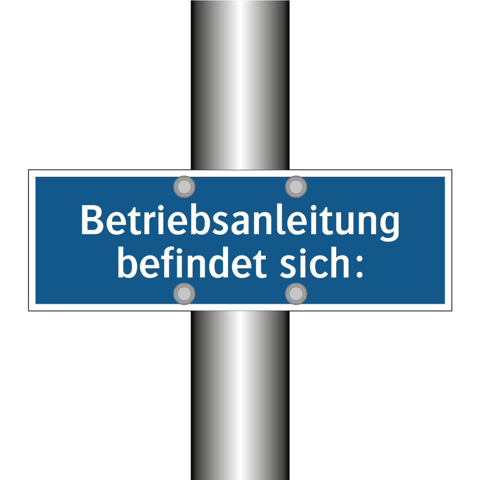 Betriebsanleitung befindet sich: