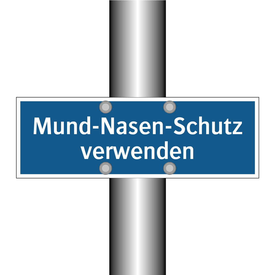 Mund-Nasen-Schutz verwenden