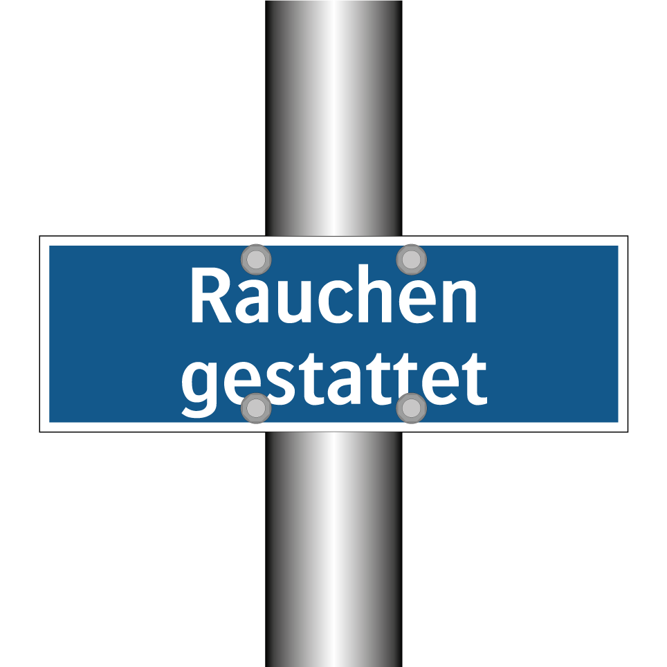 Rauchen gestattet