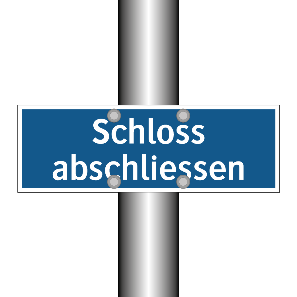 Schloss abschliessen