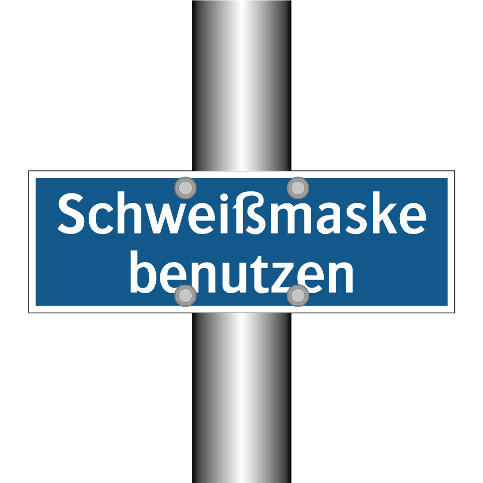 Schweißmaske benutzen