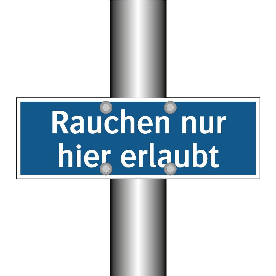 Rauchen nur hier erlaubt