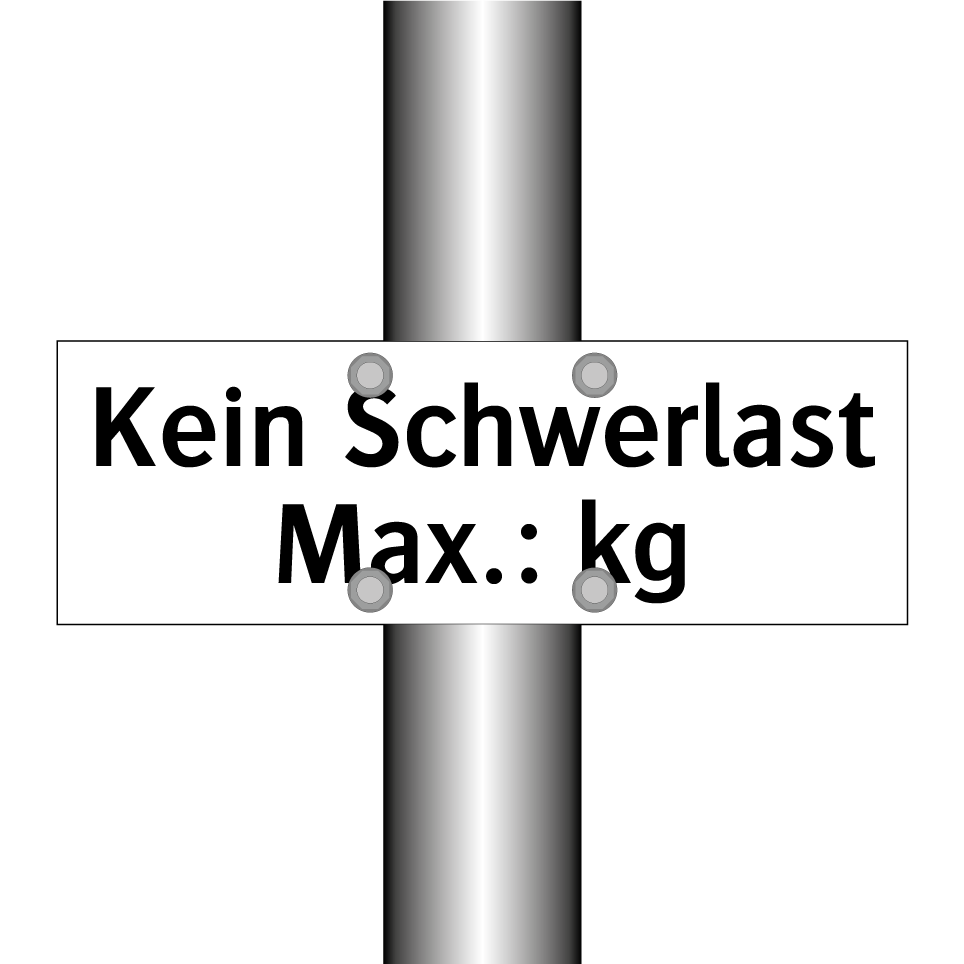 Kein Schwerlast Max.: kg