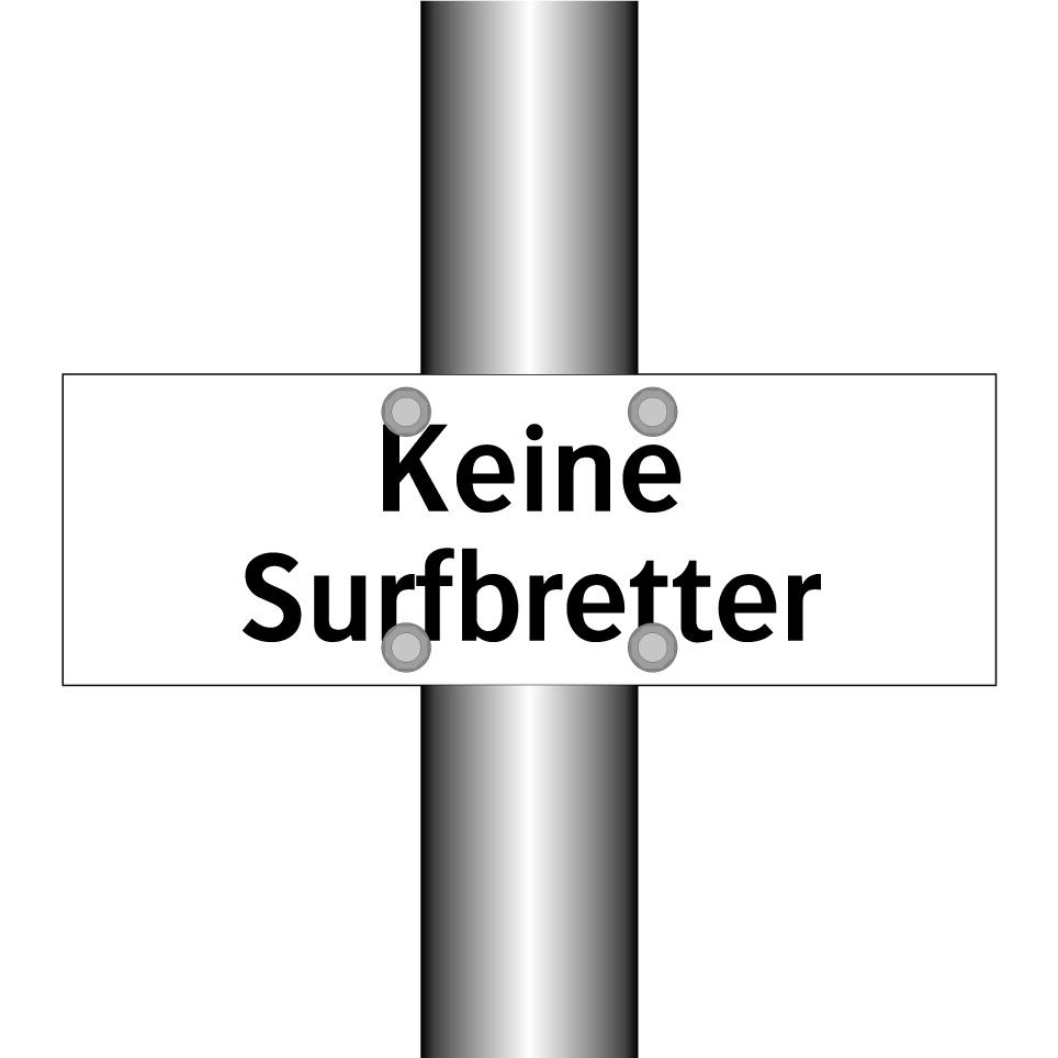 Keine Surfbretter