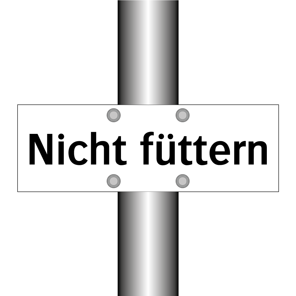 Nicht füttern