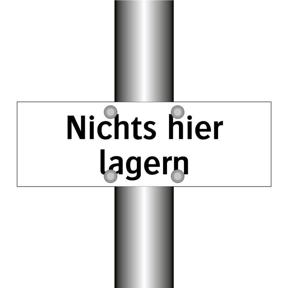 Nichts hier lagern