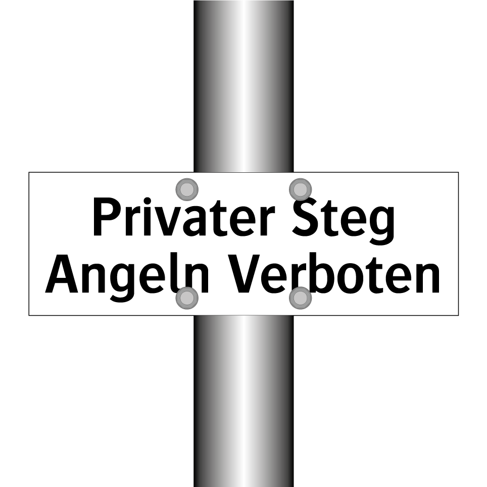 Privater Steg Angeln Verboten