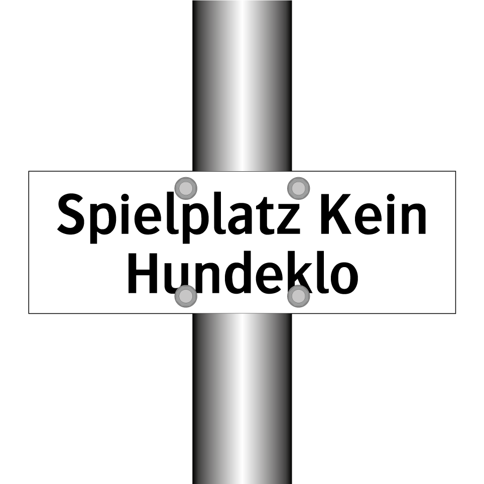 Spielplatz Kein Hundeklo