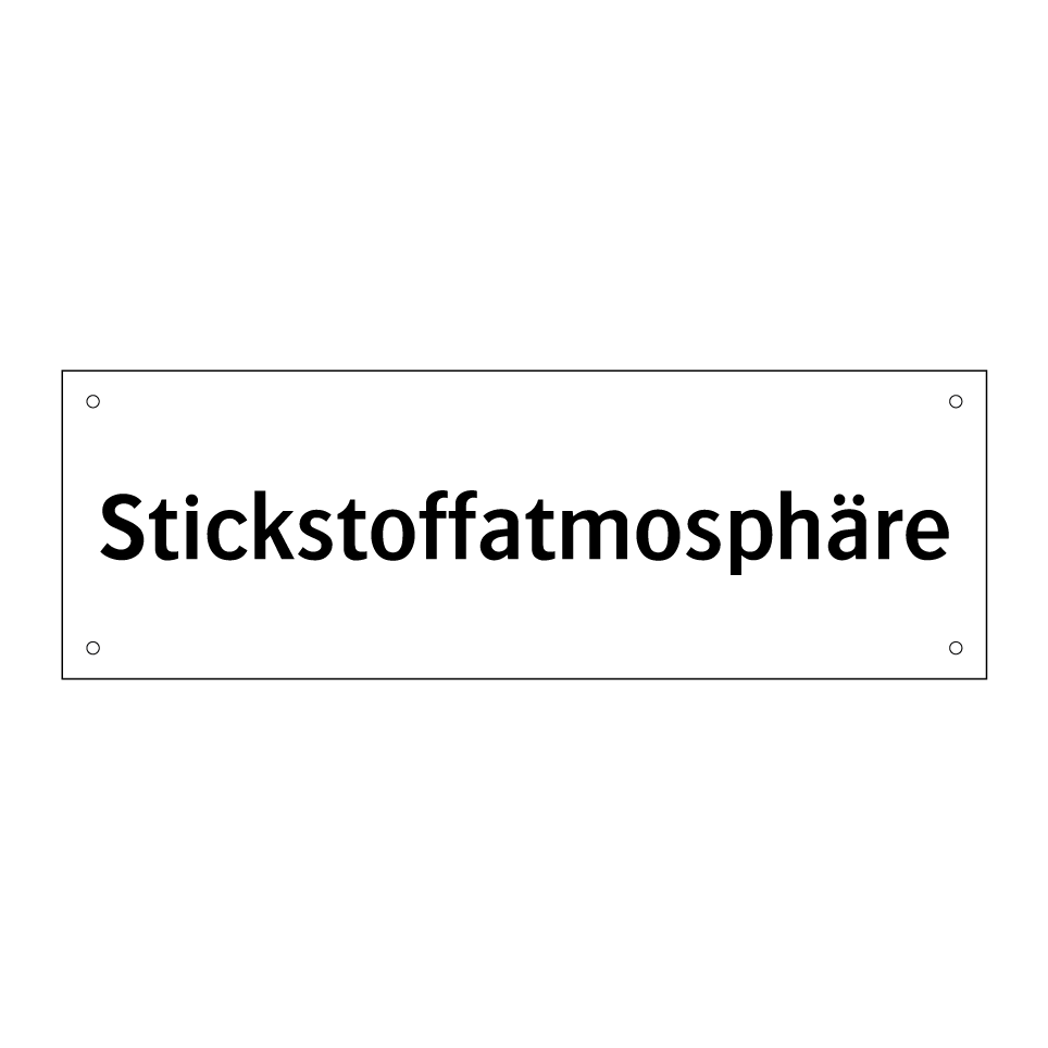 Stickstoffatmosphäre