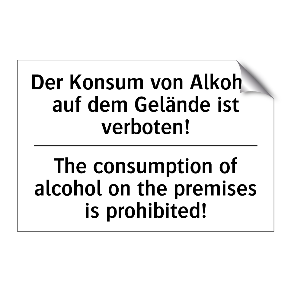 Der Konsum von Alkohol auf dem /.../ - The consumption of alcohol on /.../