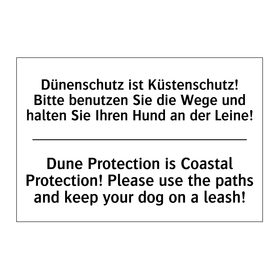 Dünenschutz ist Küstenschutz! /.../ - Dune Protection is Coastal Protection! /.../
