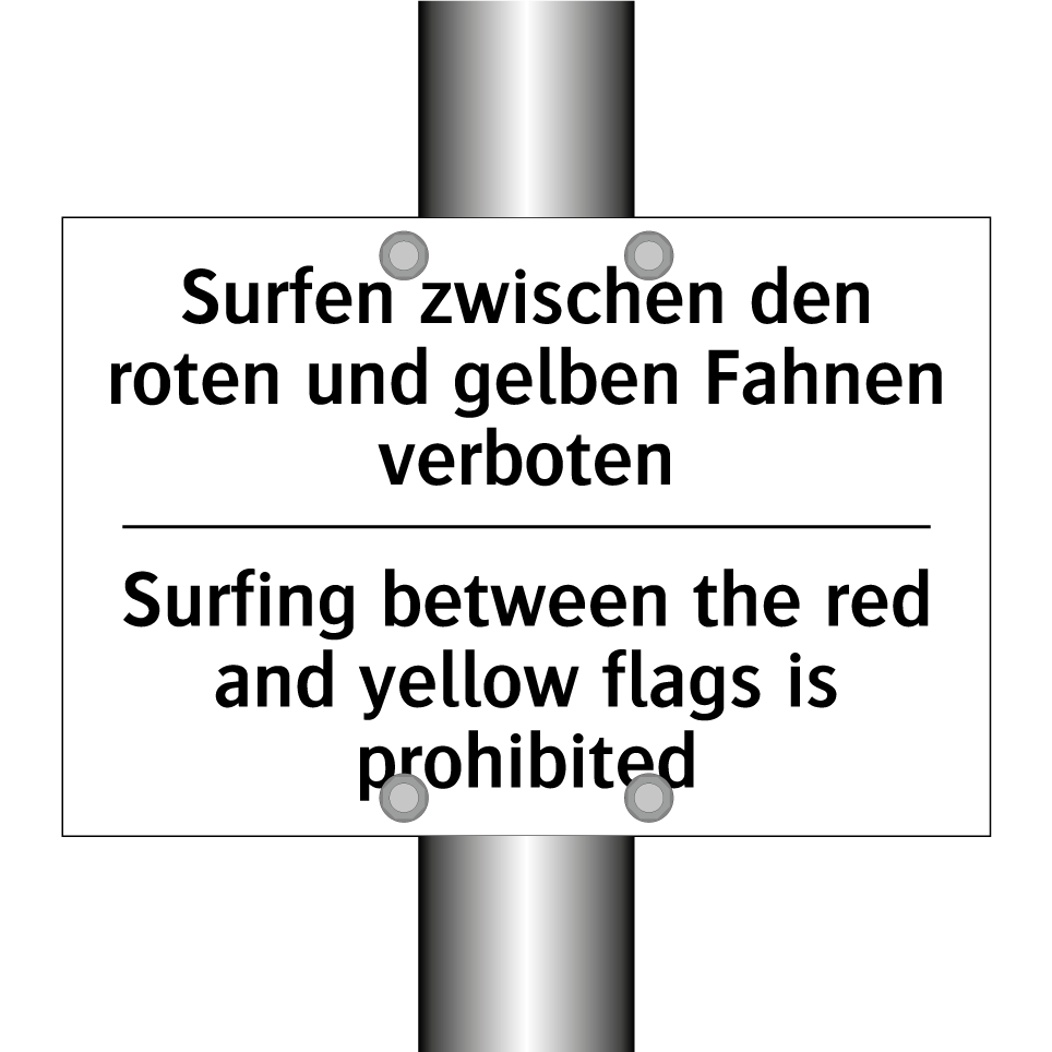 Surfen zwischen den roten und /.../ - Surfing between the red and yellow /.../