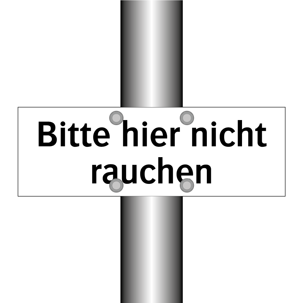 Bitte hier nicht rauchen