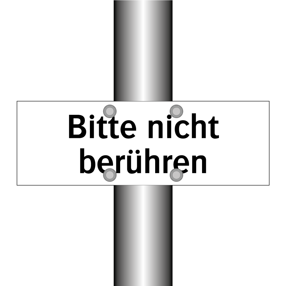 Bitte nicht berühren