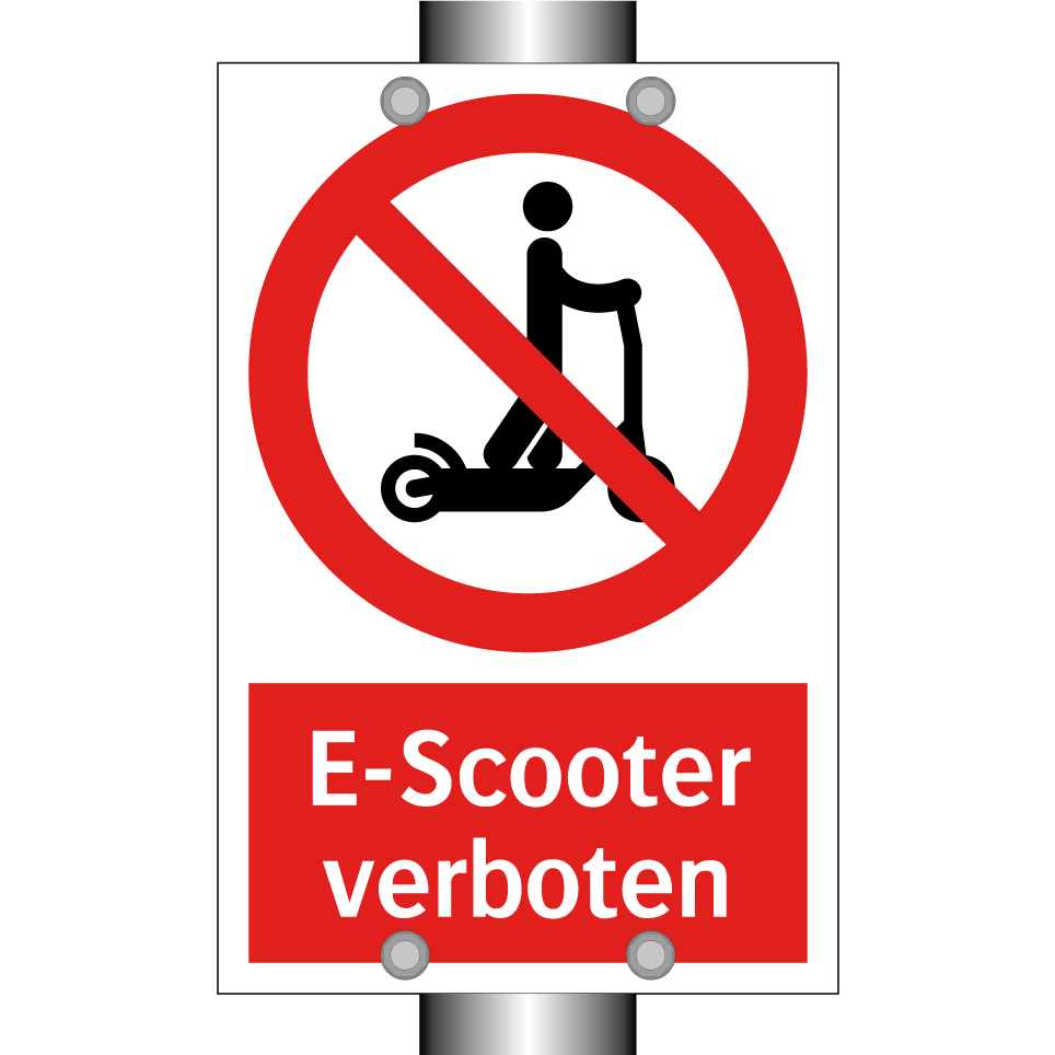 E-Scooter verboten