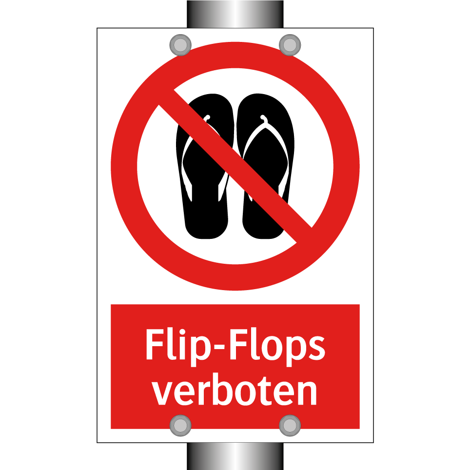 Flip-Flops verboten