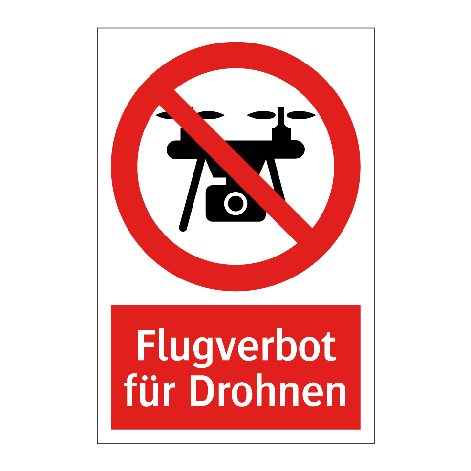 Flugverbot für Drohnen