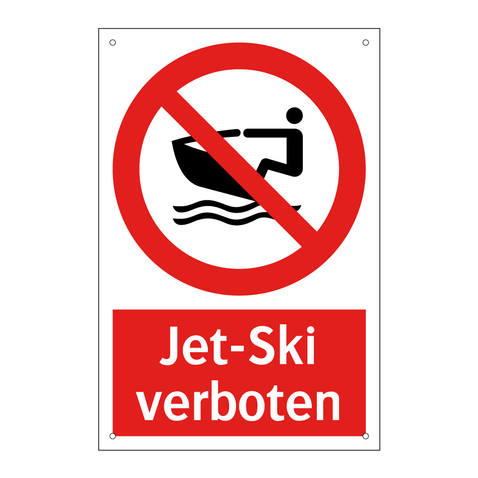 Jet-Ski verboten