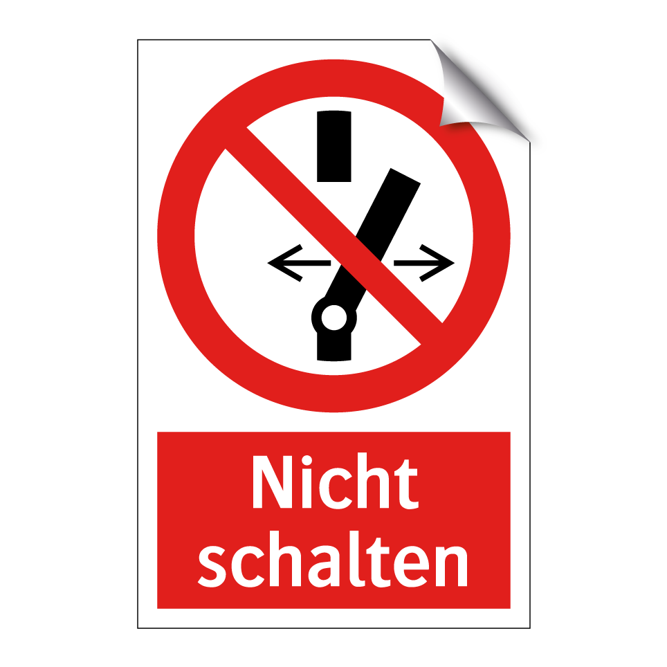 Nicht schalten