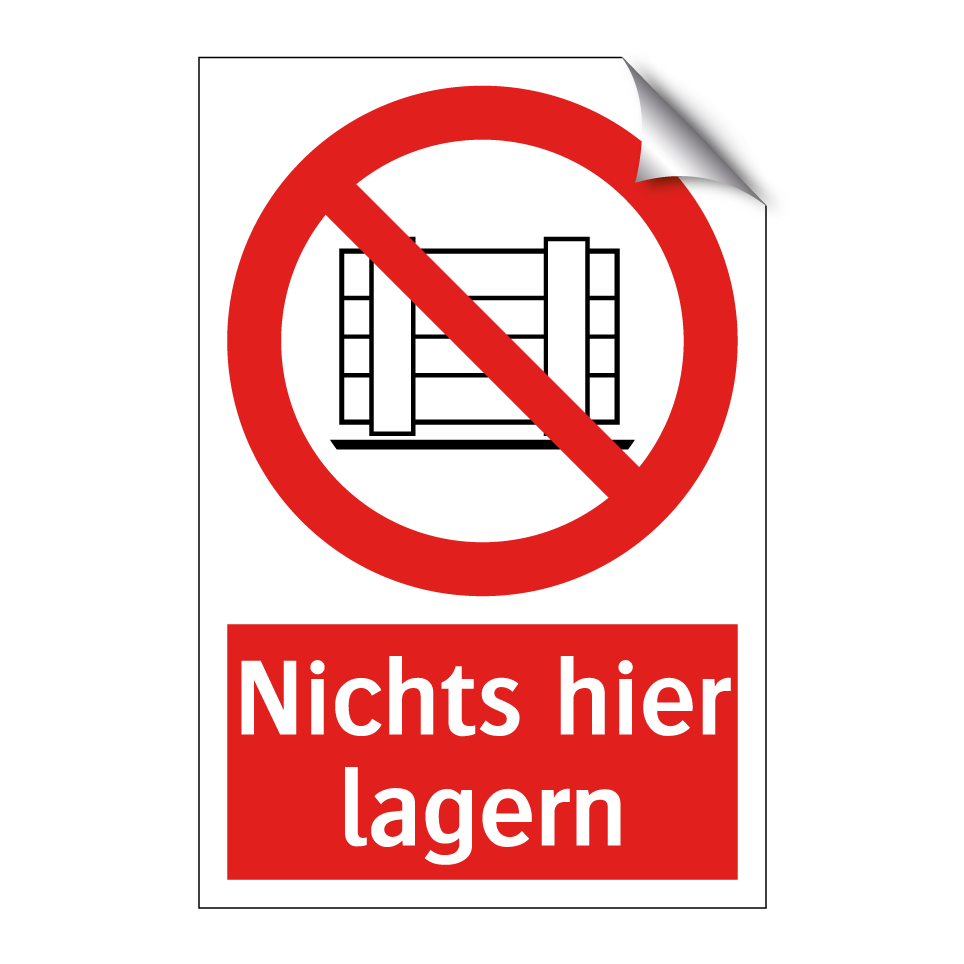 Nichts hier lagern