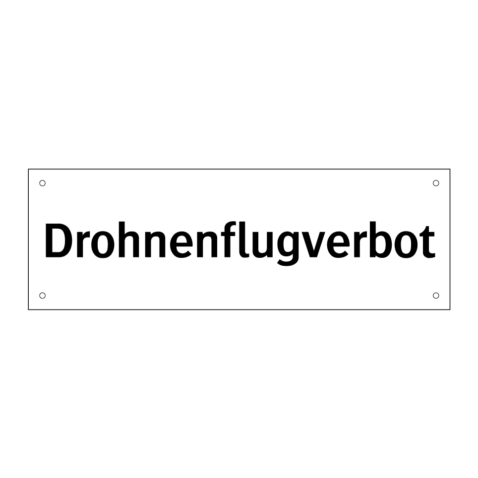 Drohnenflugverbot