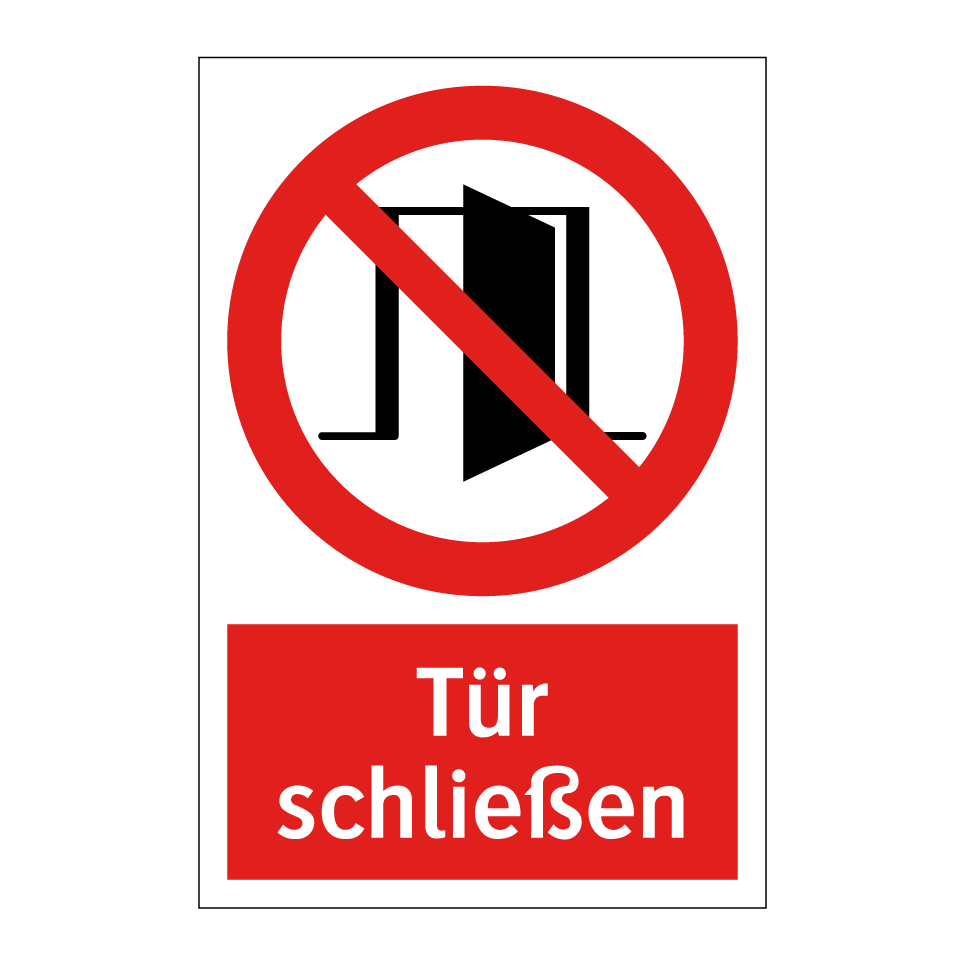 Tür schließen