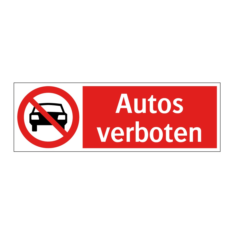 Autos verboten