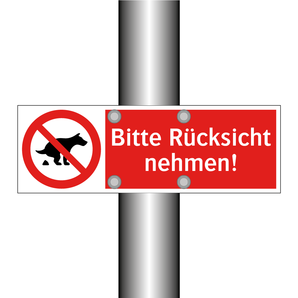 Bitte Rücksicht nehmen!