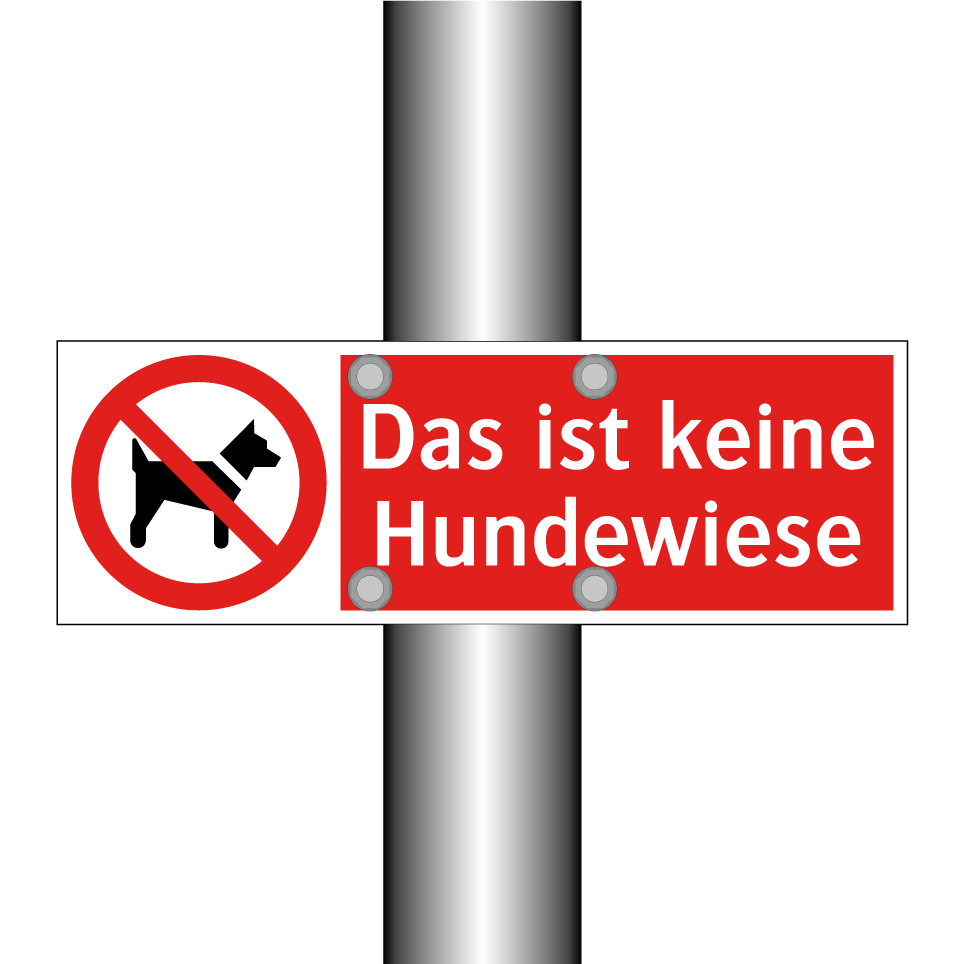 Das ist keine Hundewiese