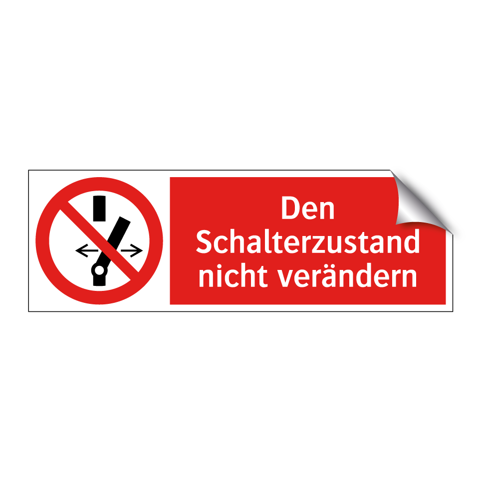 Den Schalterzustand nicht verändern