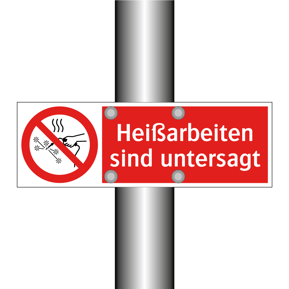 Heißarbeiten sind untersagt
